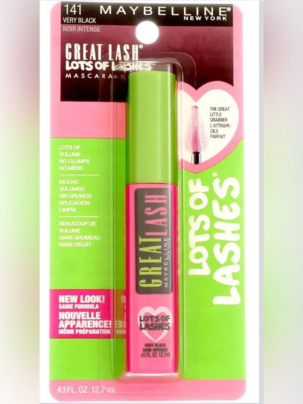 Maybelline New York Great Lash Mascara NWT sealed -  full size lot of 2